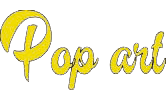 Logo pop art